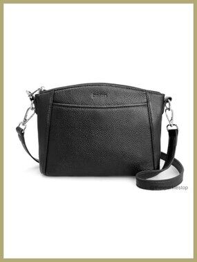 Genuine Leather Anti-Theft Small Crossbody Bag Women Travel RFID